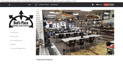 Desktop Screenshot of budsplacegames.com